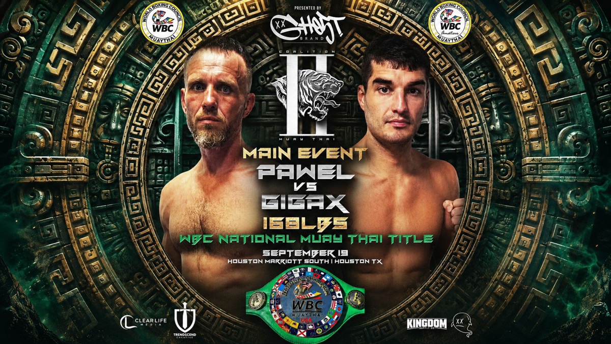 Coalition Muay Thai 2 event artwork