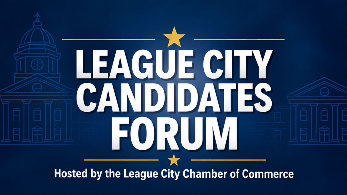 League City Candidates Forum event artwork