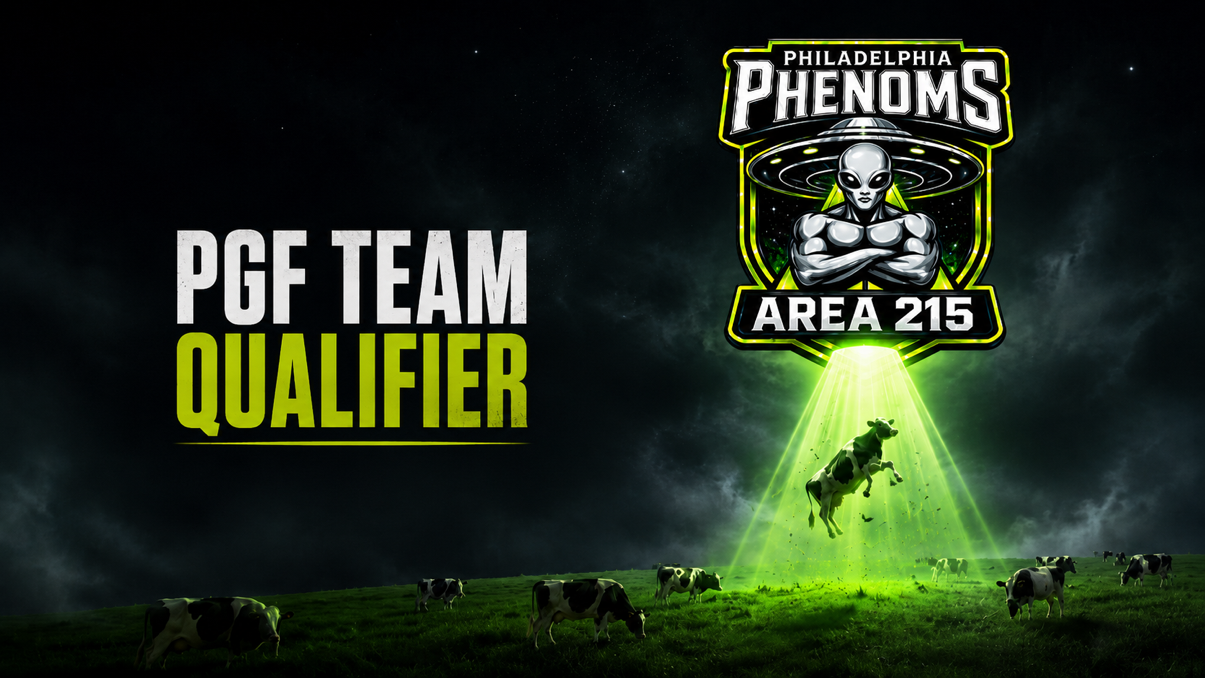 Philly Phenom 2027 PGF Qualifier #1 event artwork