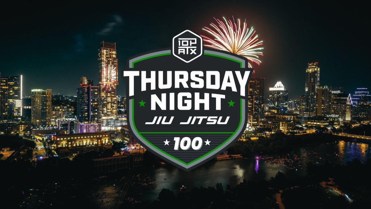 Thursday Night Jiu Jitsu 100 event artwork